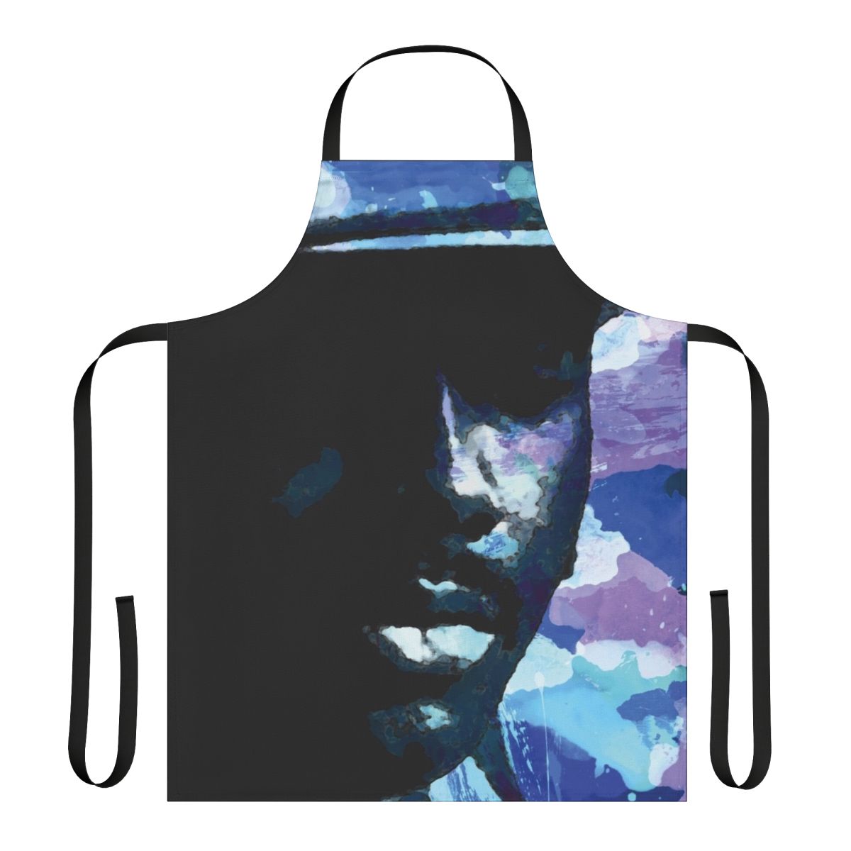 Donny Hathaway inspired kitchen apron for soul music and piano enthusiasts