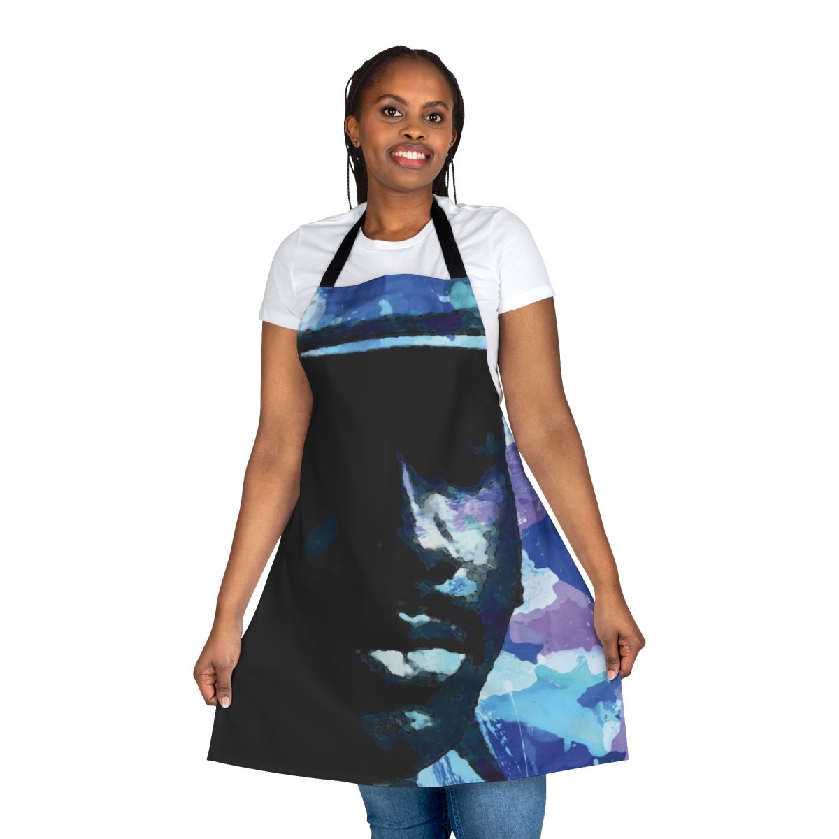 Donny Hathaway inspired kitchen apron for soul music and piano enthusiasts