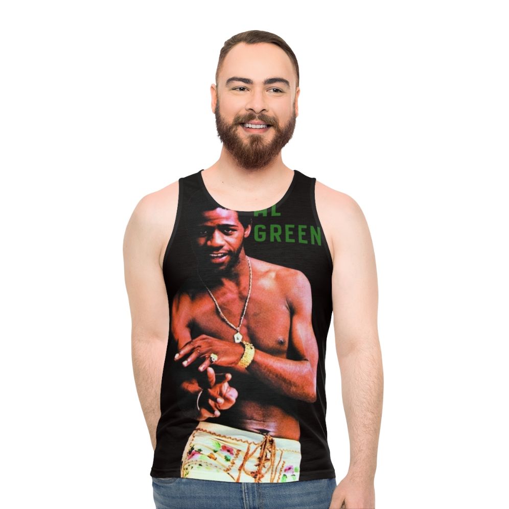 Soulful Al Green Musician Unisex Tank Top