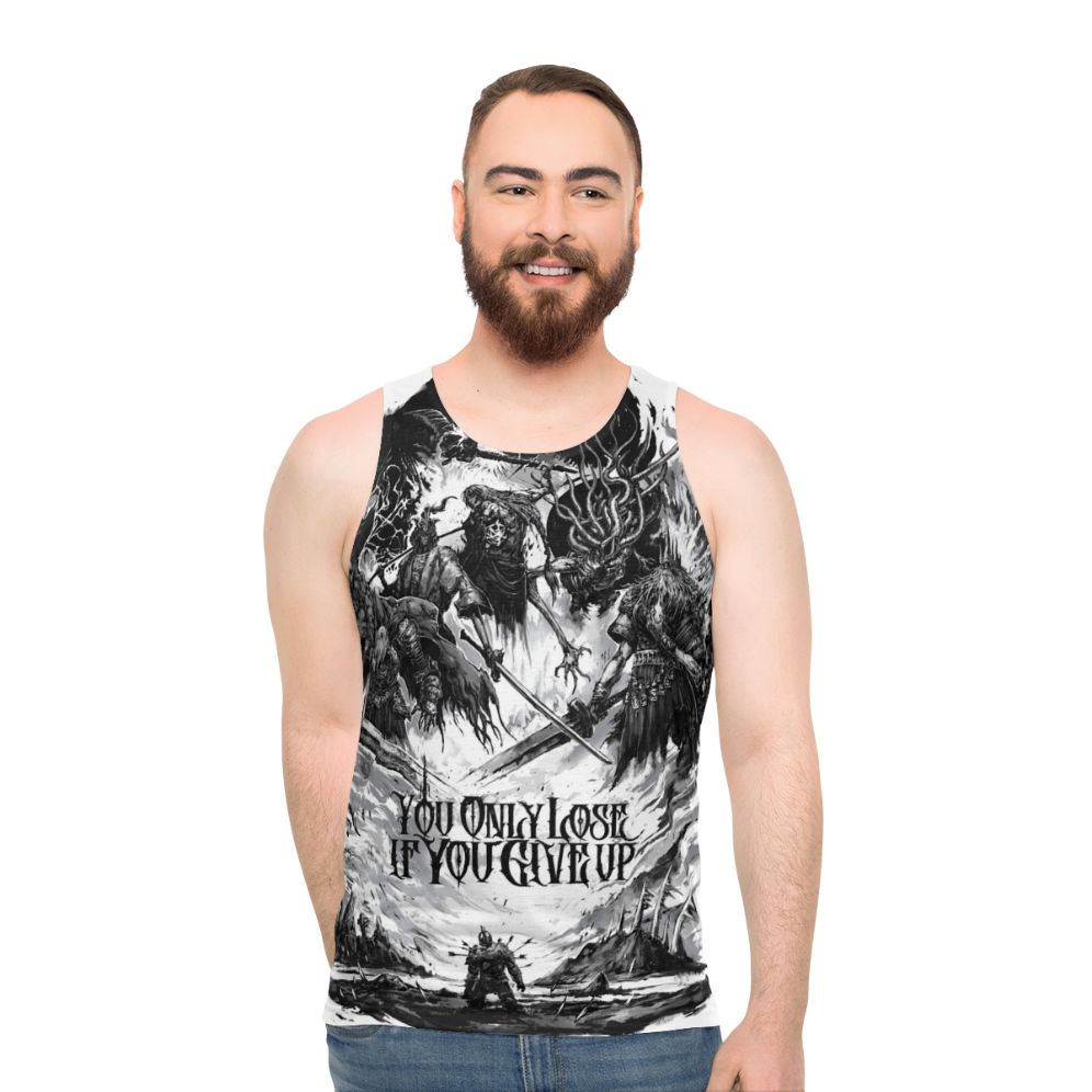 Soulsborne bosses unisex tank top