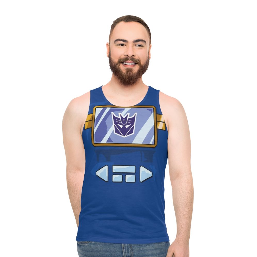 Soundwave Chest Unisex Tank Top
