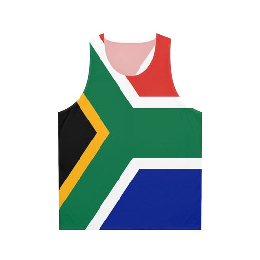 Unisex South Africa Flag Tank Top