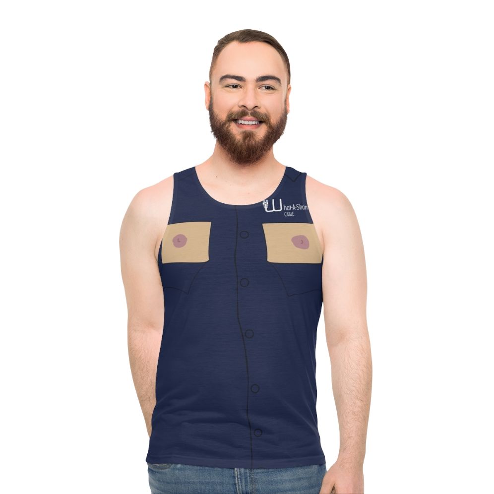 South Park Cable Man Unisex Tank Top