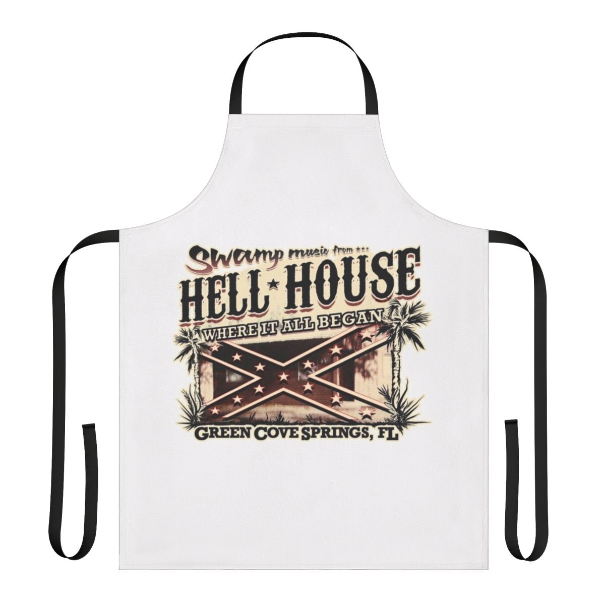 Southern Rock Themed Apron for Music Lovers and Skynyrd Fans