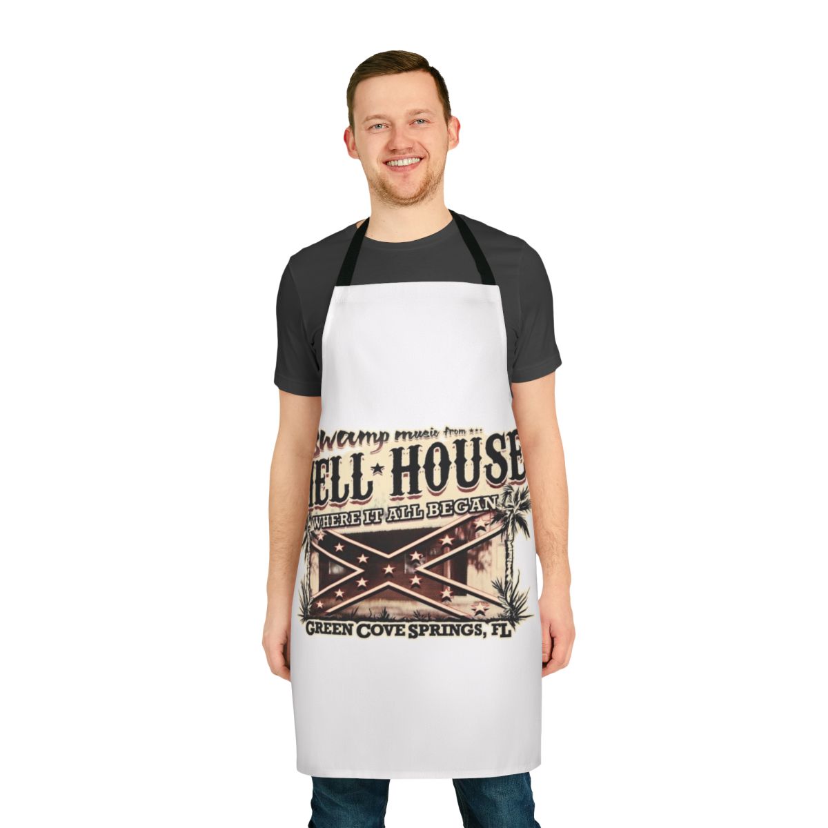 Southern Rock Themed Apron for Music Lovers and Skynyrd Fans