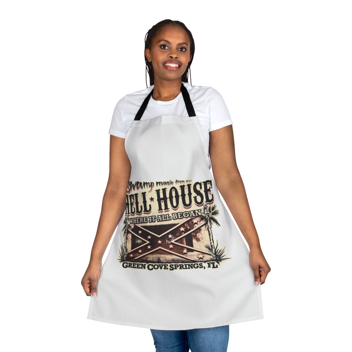 Southern Rock Themed Apron for Music Lovers and Skynyrd Fans
