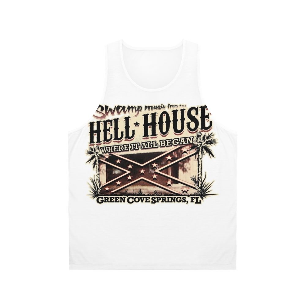Southern Rock Swamp Music Unisex Tank Top