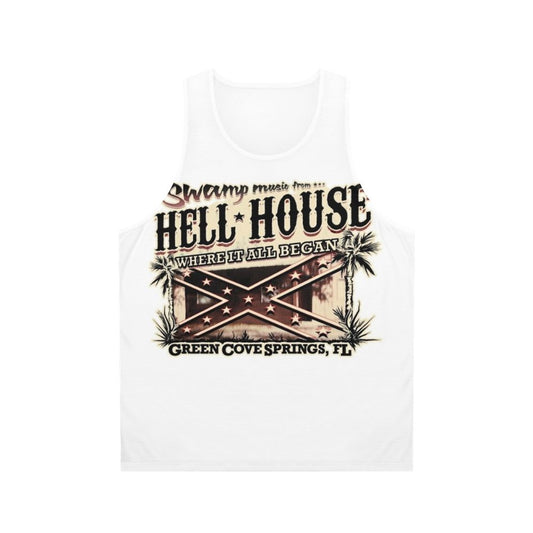 Southern Rock Swamp Music Unisex Tank Top