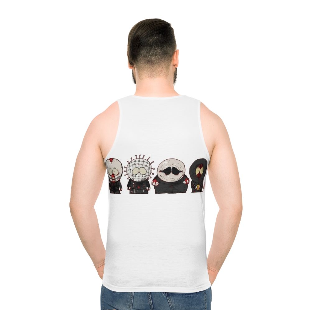 Southpark-inspired dark fashion unisex tank top