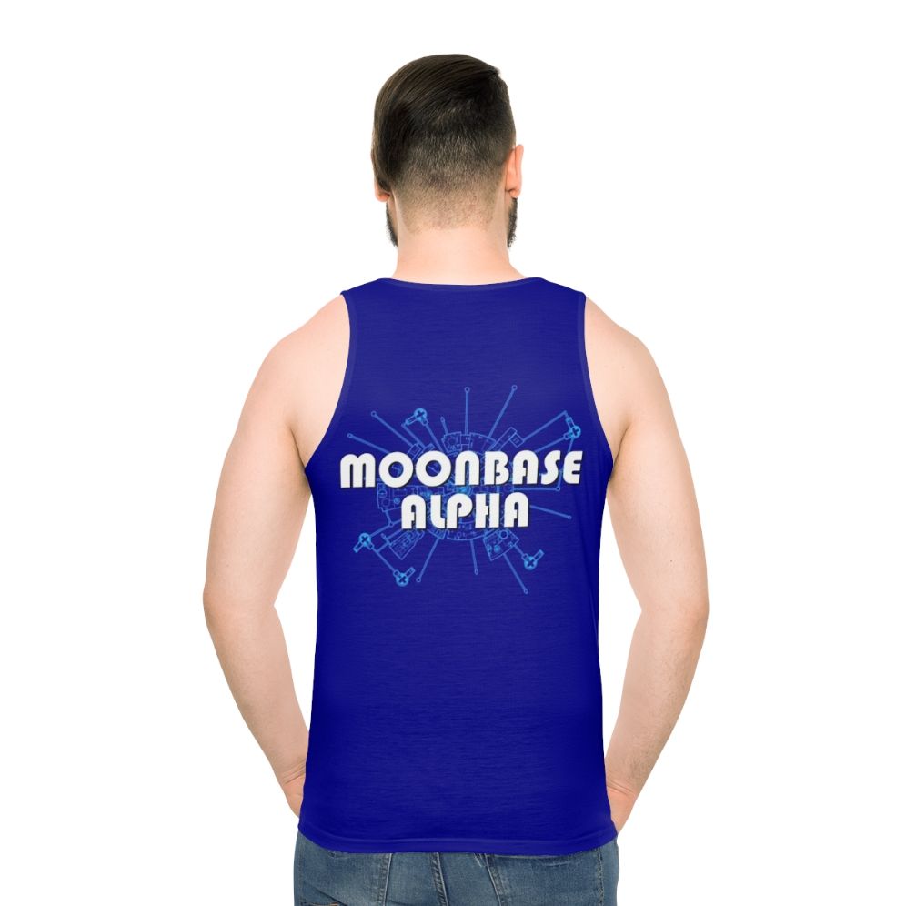Space 1999 Moonbase Alpha Diagram Unisex Tank Top