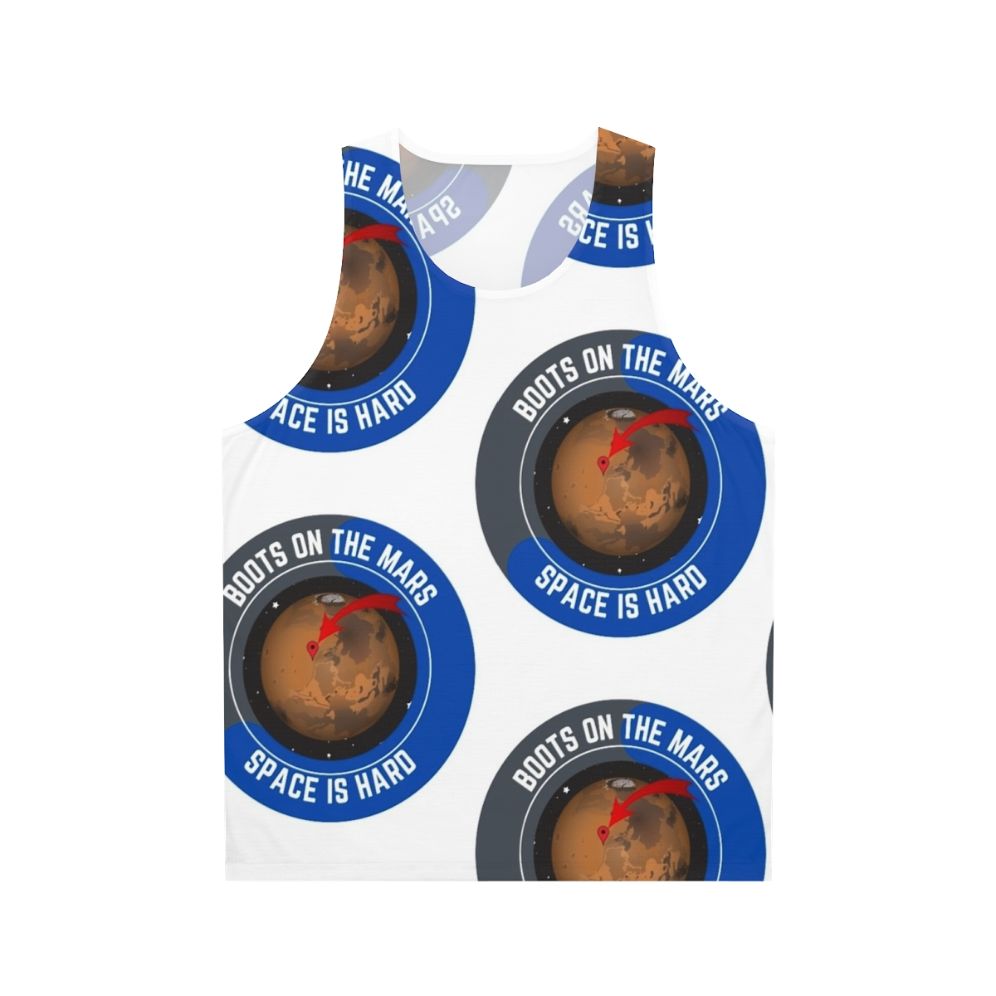 Space Force Boots on the Mars Unisex Tank Top