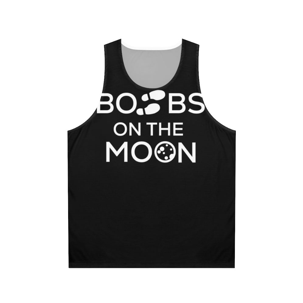 Space Force Boots On The Moon Unisex Tank Top 2