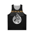 Space Force Boots on the Moon Unisex Tank Top