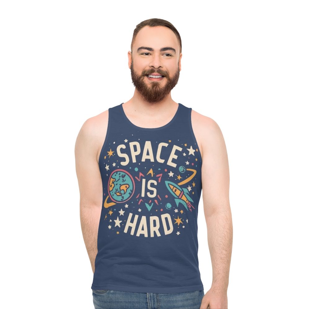 Space Force Netflix Fan Art Space Themed Tank Top