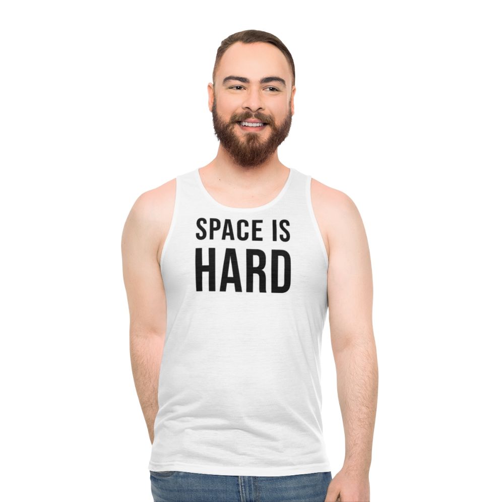 Space Force Netflix Unisex Tank Top with Funny Quotes
