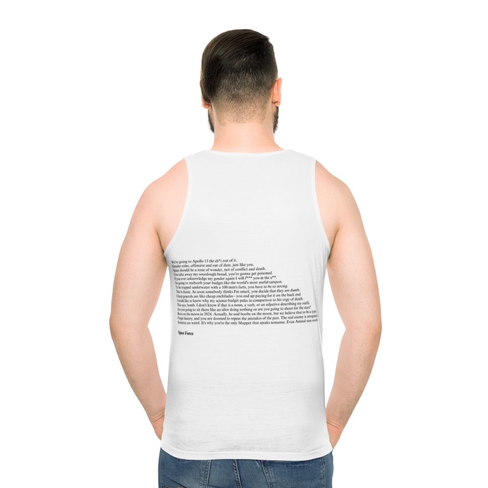 Unisex Space Force Quotes Tank Top
