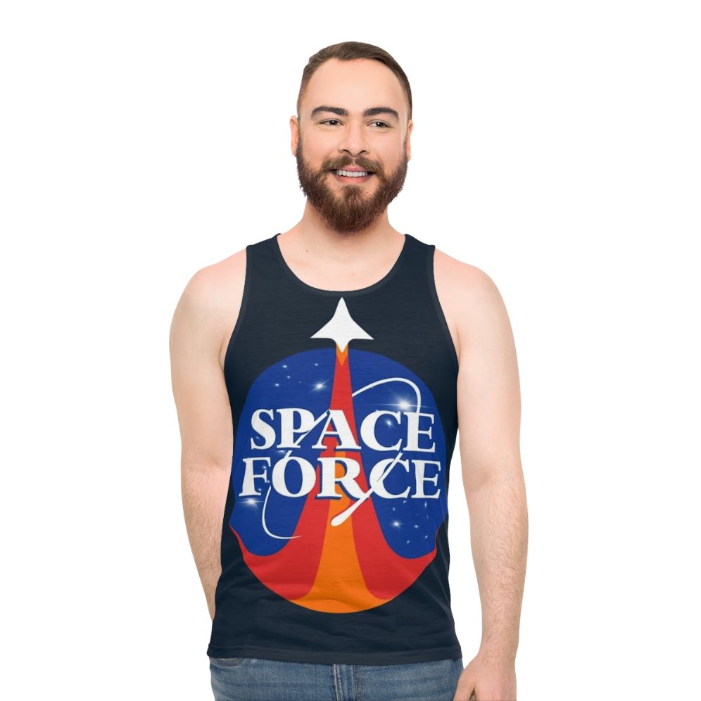 Space Force "Space Is Hard" Unisex Tank Top
