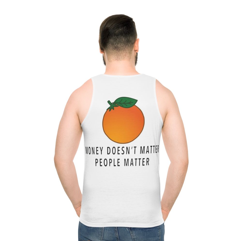 Unisex tank top with "Space Force" design