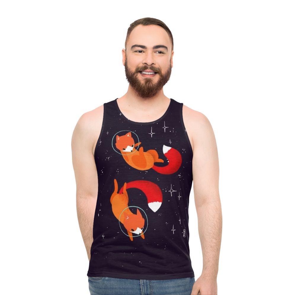 Space Foxes Unisex Tank Top