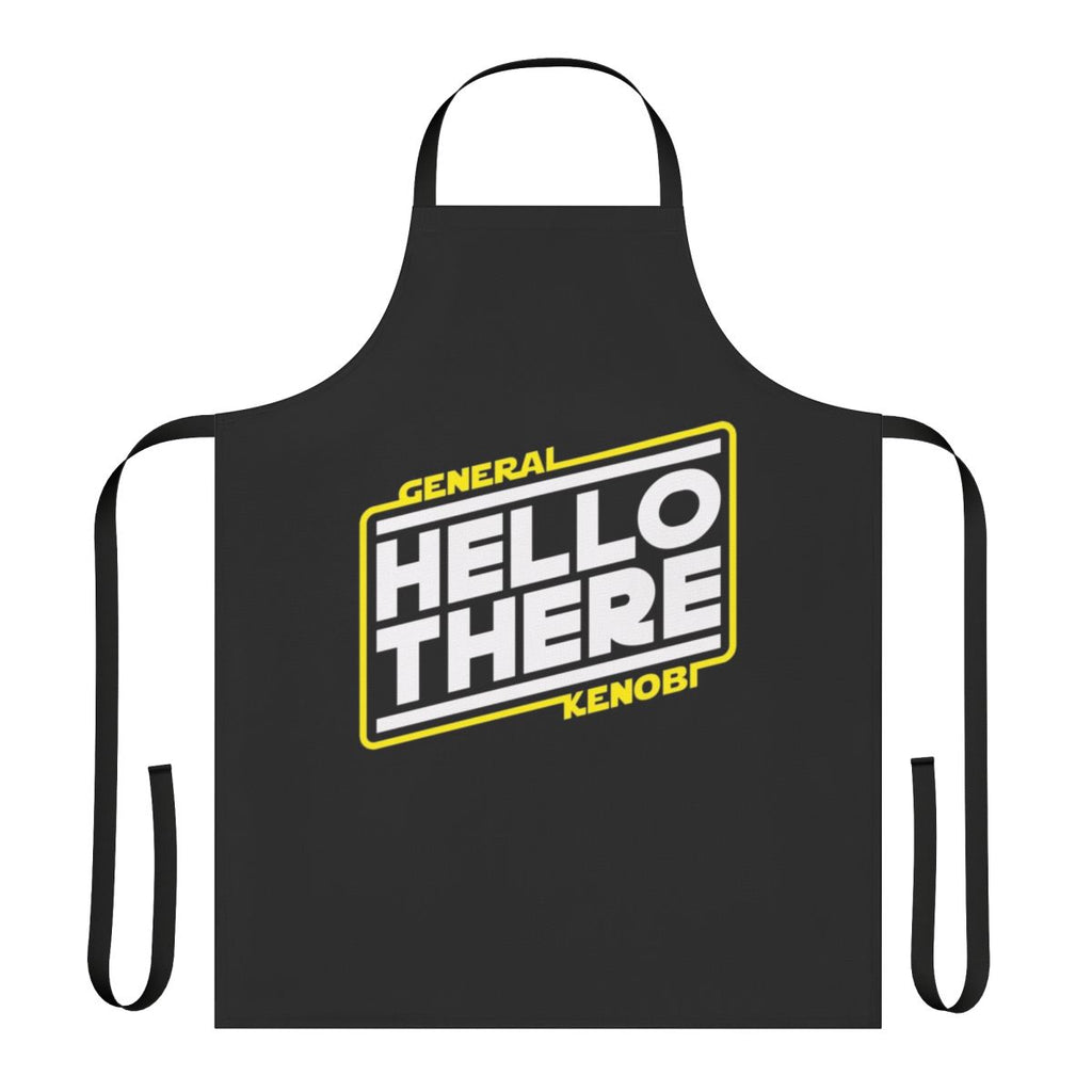 Space themed kitchen apron featuring a humorous movie quote