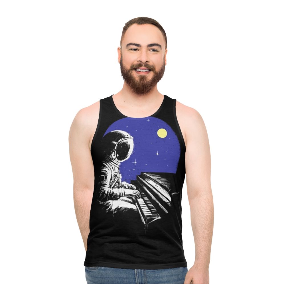 Space Music Unisex Music Lover's Tank Top