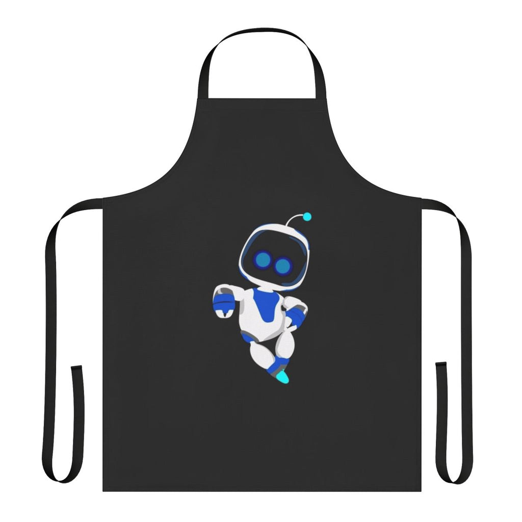 Astronaut-inspired apron featuring a space-themed robot design