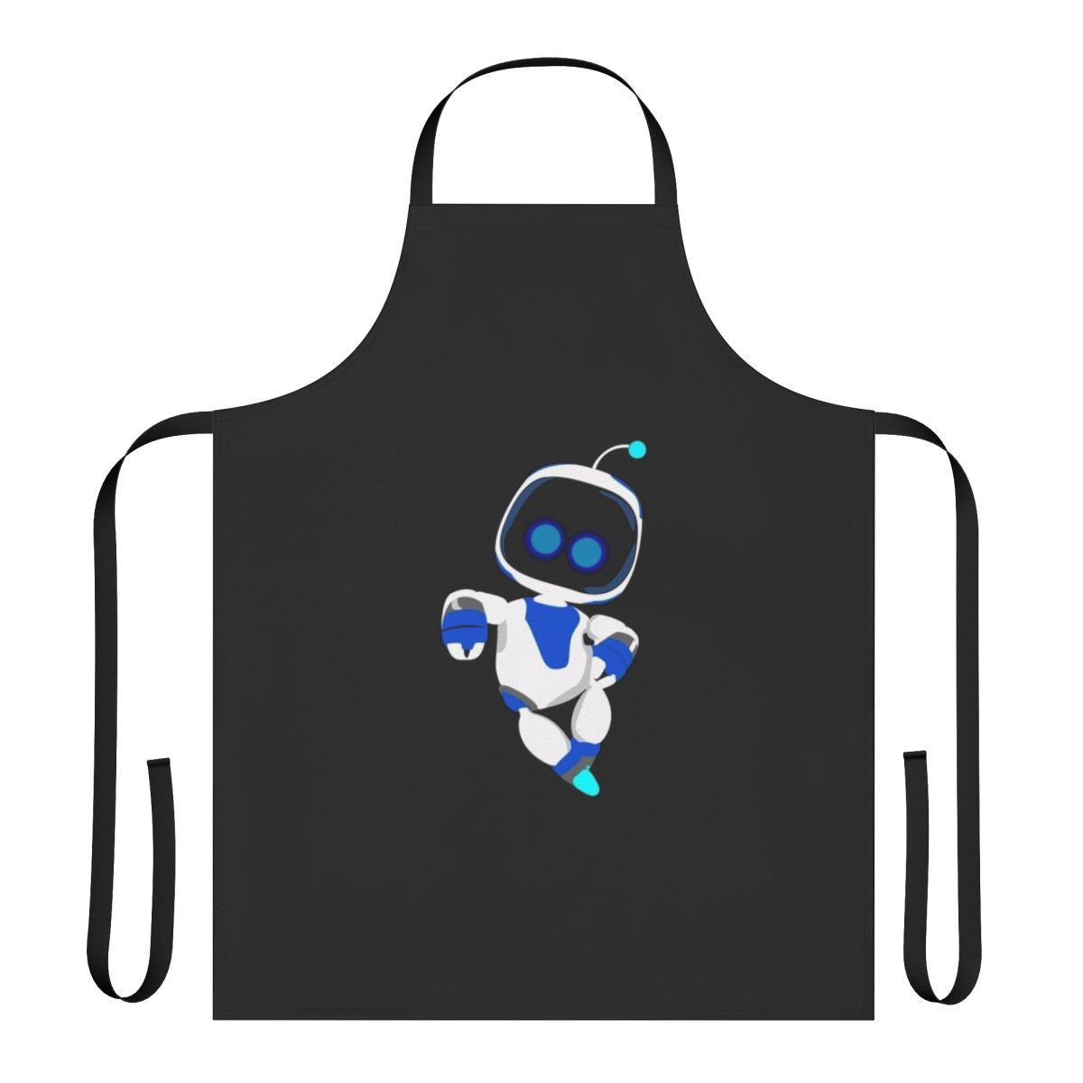Astronaut-inspired apron featuring a space-themed robot design