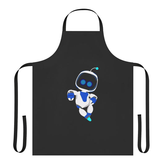 Astronaut-inspired apron featuring a space-themed robot design