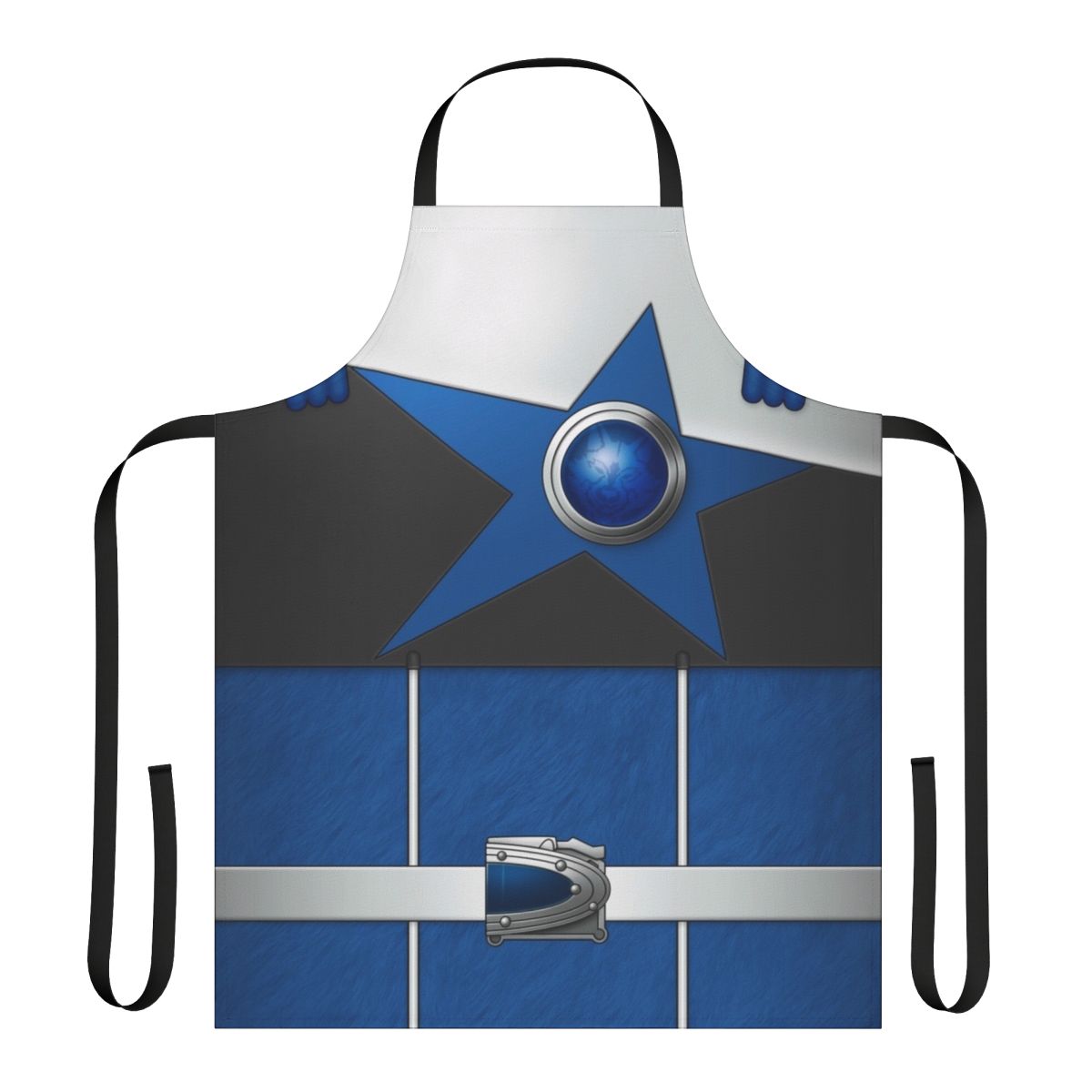 Space-Themed Ookamiblue Inspired Apron