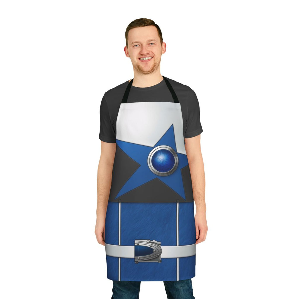 Space-Themed Ookamiblue Inspired Apron
