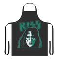 Spaceman Kiss Inspired Rock Band Apron with Space and Kiss Themed Design