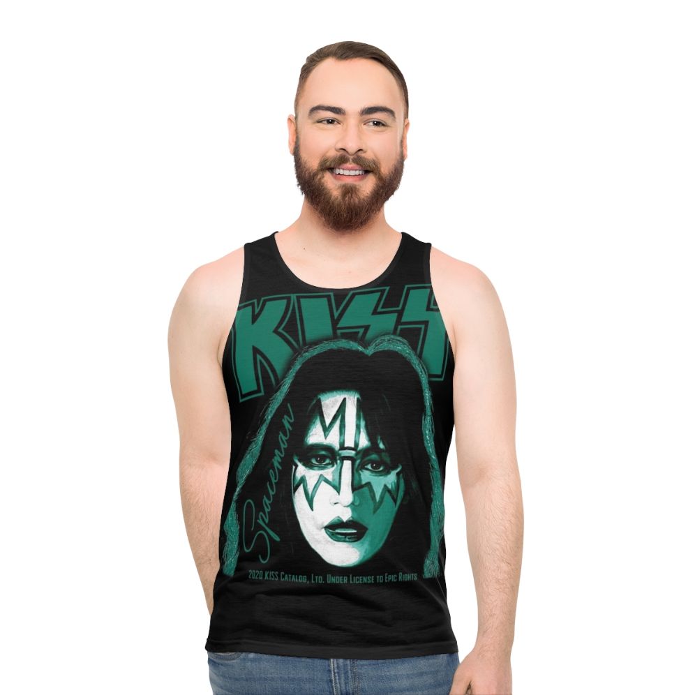 Spaceman Kiss Rock Band Unisex Tank Top