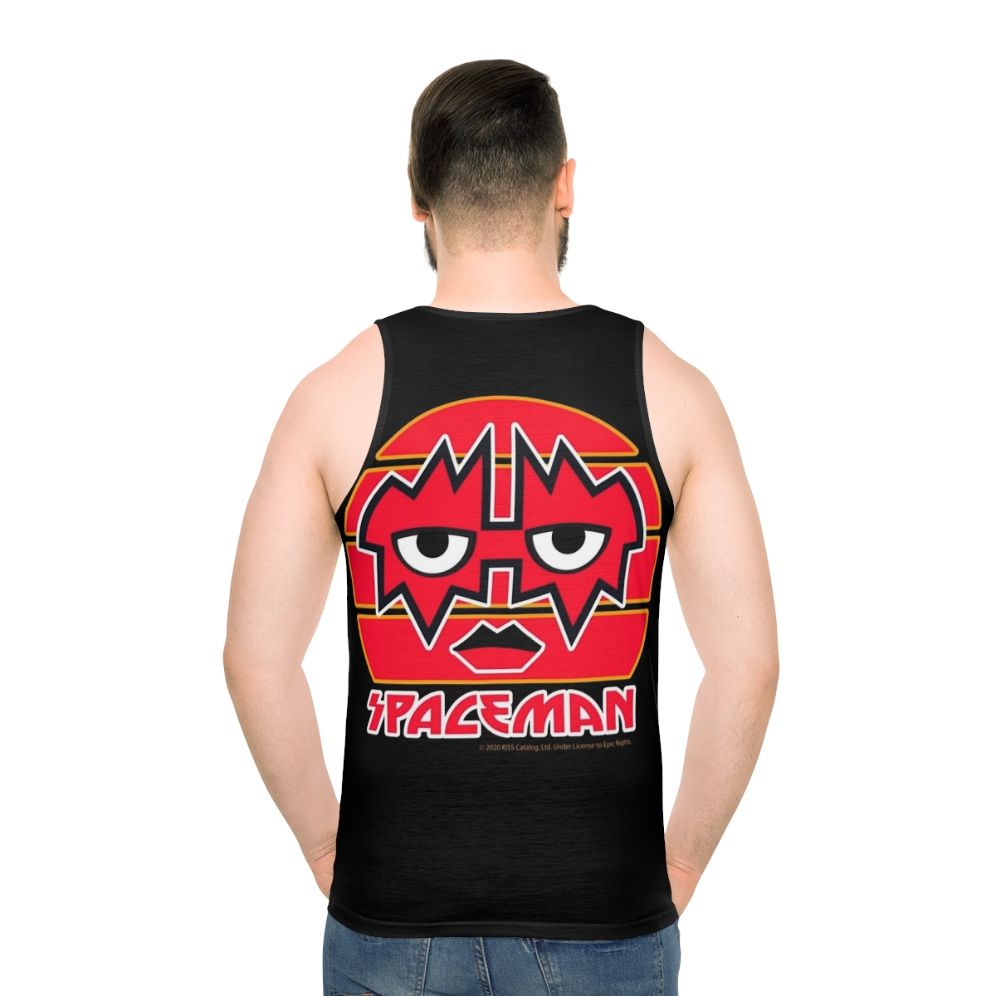 Kiss band fanart spaceman tank top