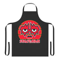 Spaceman Kiss the Band themed apron featuring fan art design