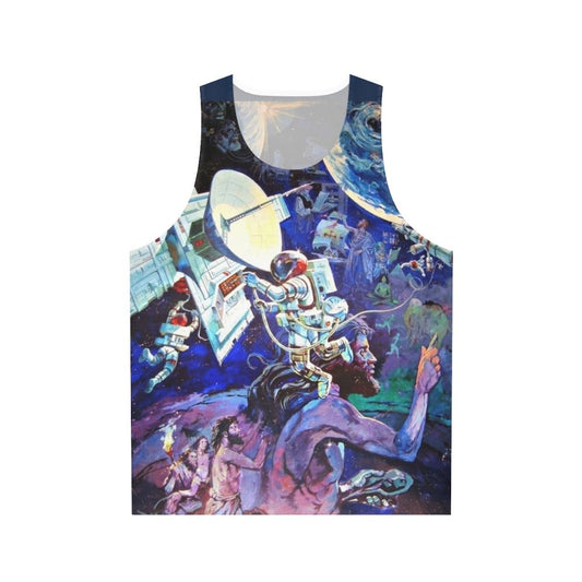 Spaceship Earth Mural Unisex Tank Top