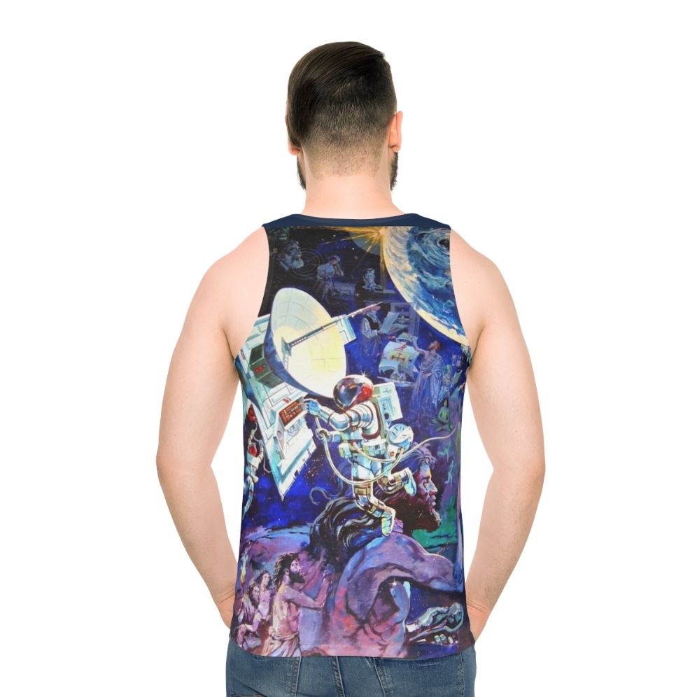 Spaceship Earth Mural Unisex Tank Top