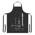 Spacex BFR Rocket Inspired Apron for Space Enthusiasts