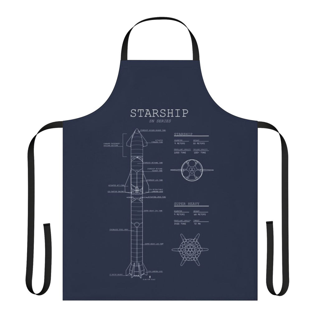 Spacex Starship Blueprint Apron