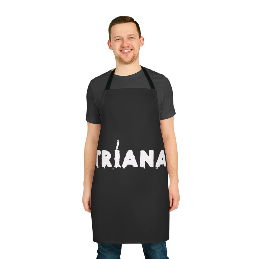 Triana rock band Spanish apron with band logo