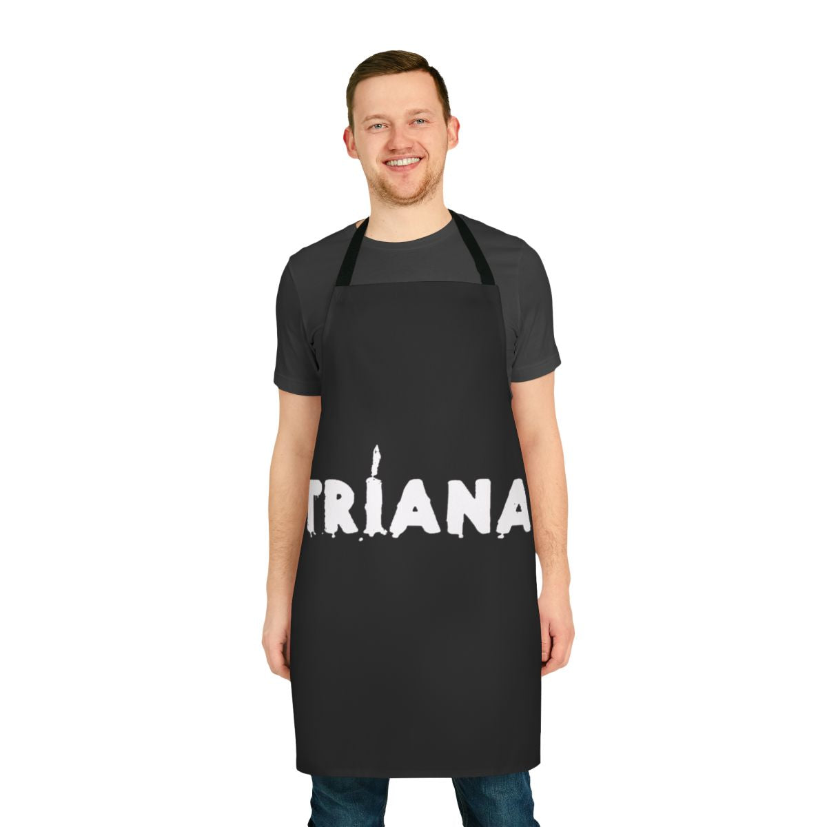 Triana rock band Spanish apron with band logo