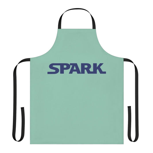 Spark Watamote-Inspired Anime Apron featuring Tomoko Kuroki and a Star Wars-style font