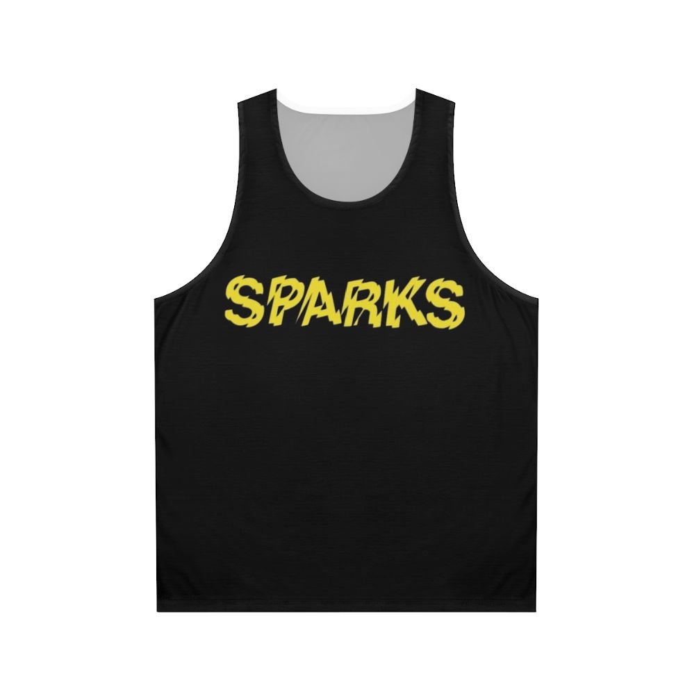 Sparks Unisex New Wave Synth Pop Glam Rock Tank Top