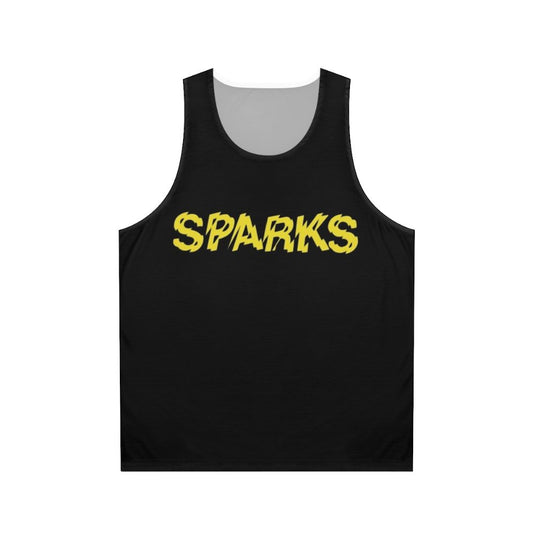 Sparks Unisex New Wave Synth Pop Glam Rock Tank Top
