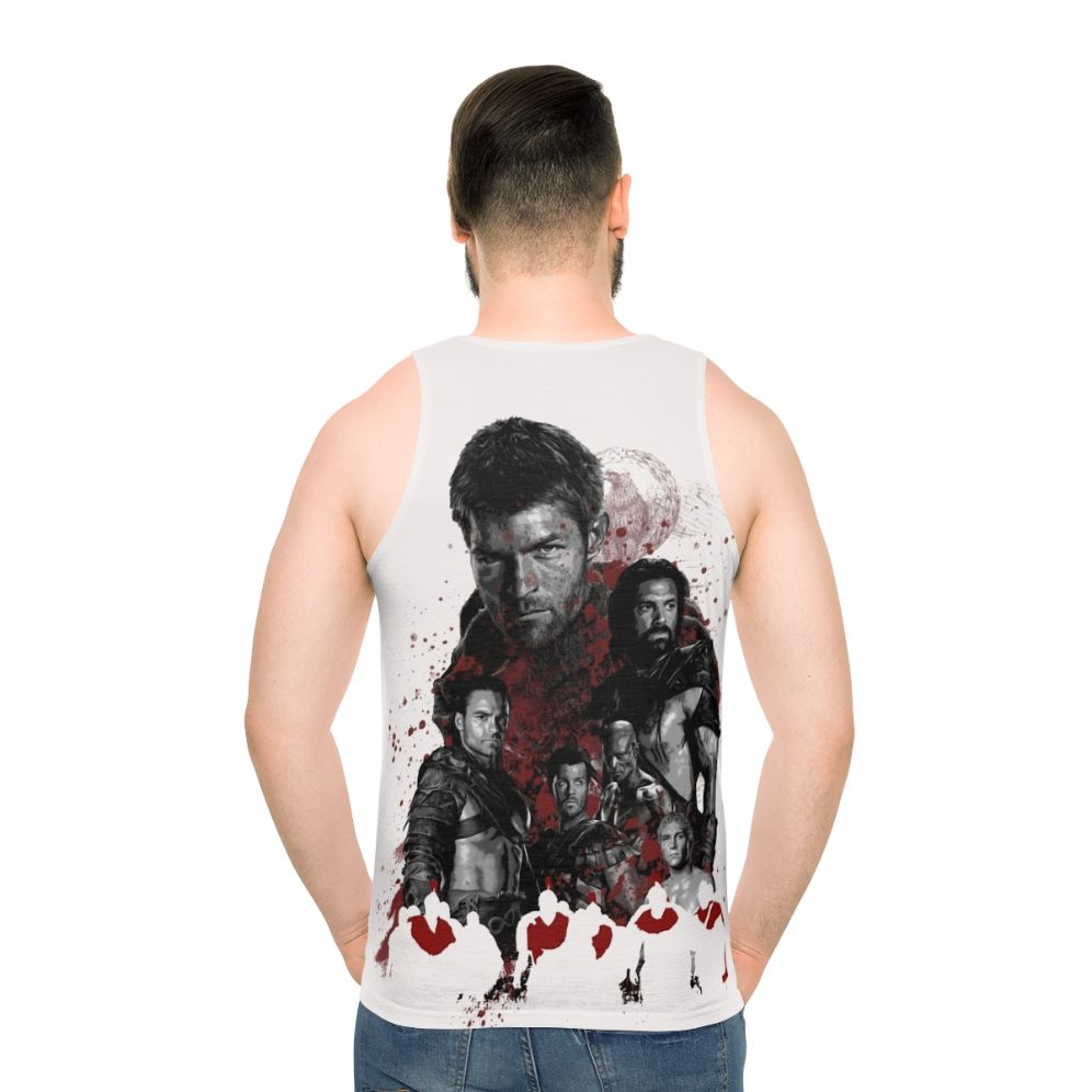 Spartacus and his rebel leaders unisex tank top