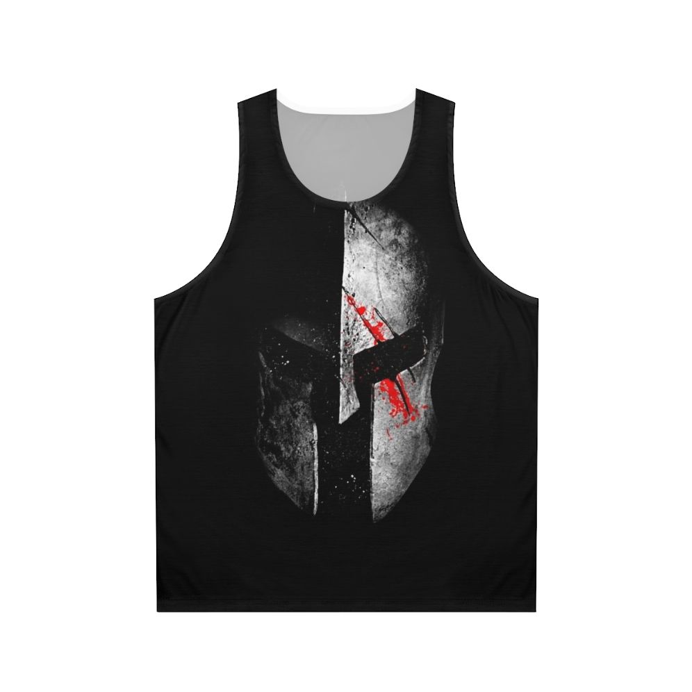Spartan Unisex Tank Top with Bold 300 Movie Graphics