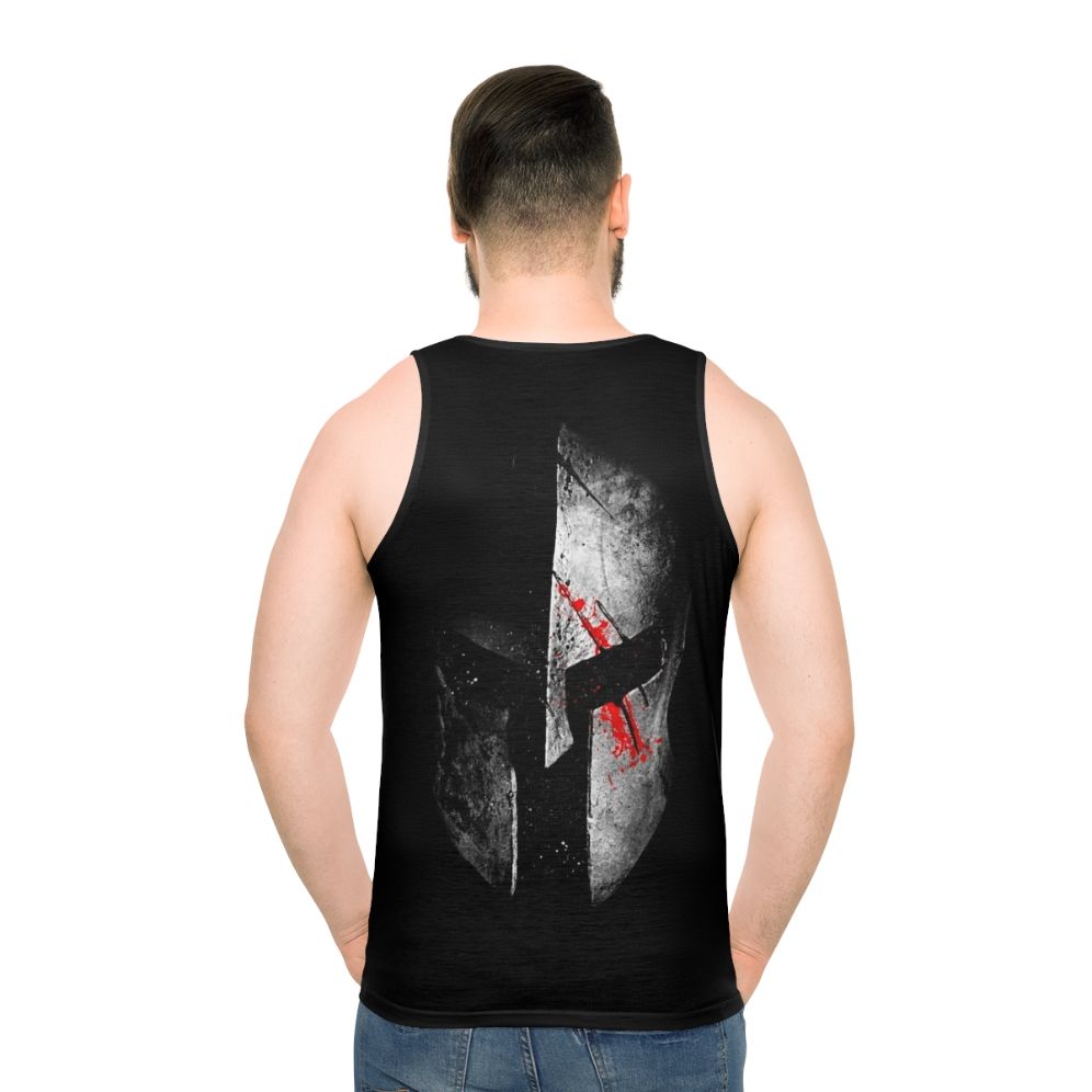 Spartan Unisex Tank Top with Bold 300 Movie Graphics