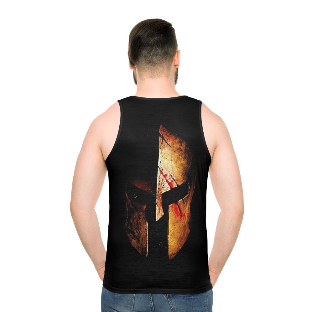 Spartan warrior unisex tank top