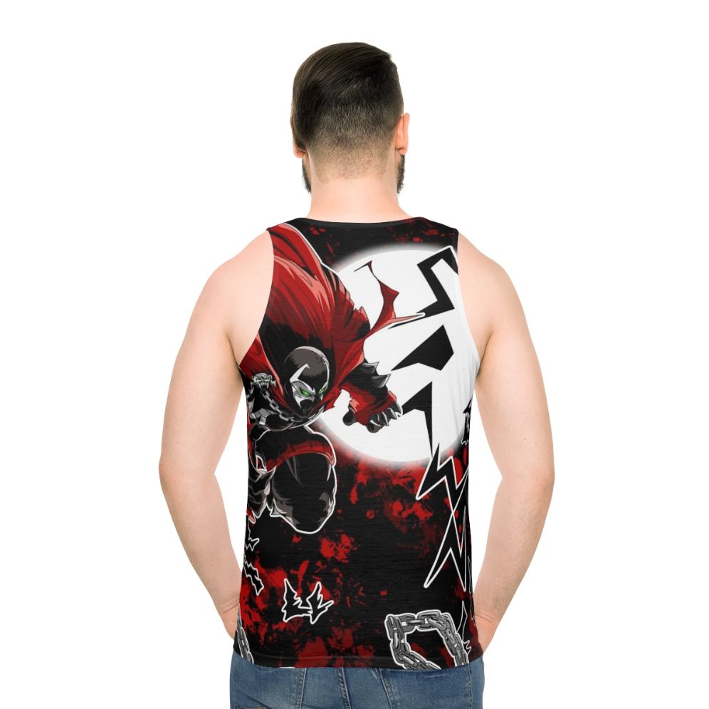 Spawn All Over Red Unisex Tank Top