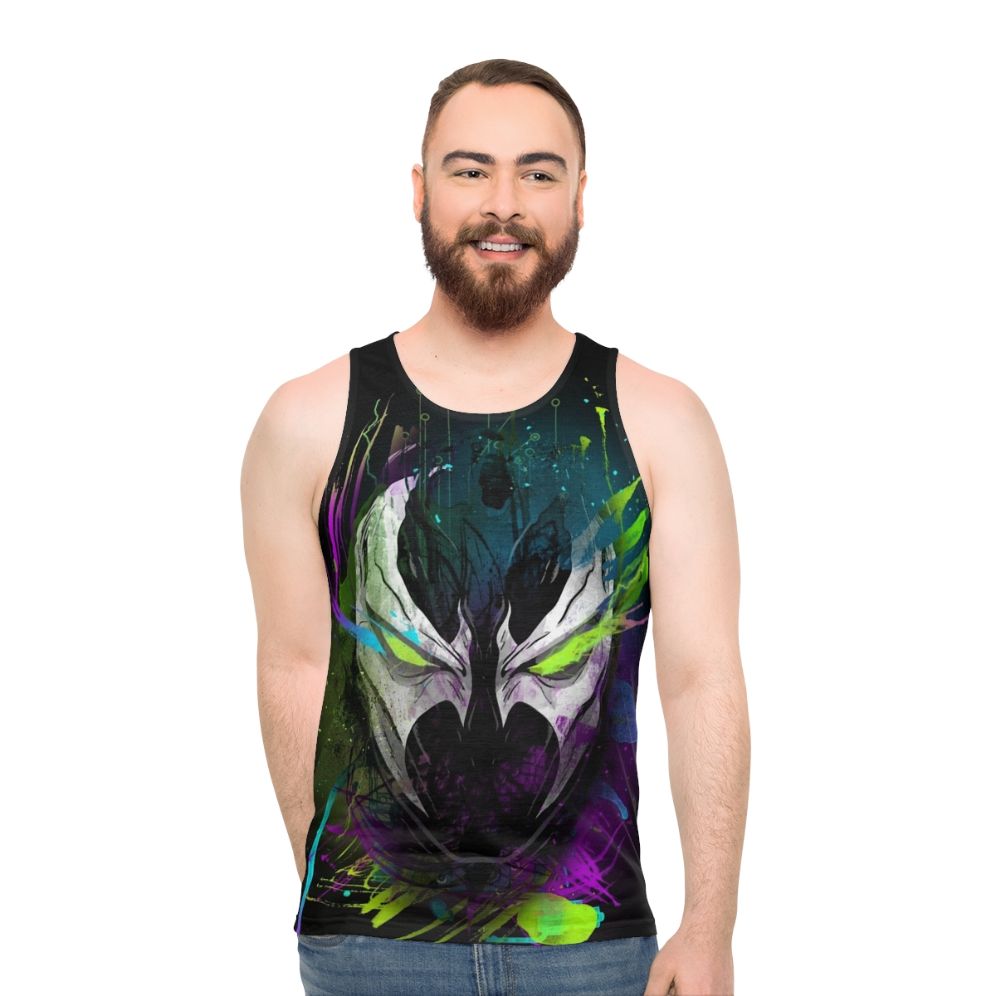Spawn in the Disco Unisex Tank Top