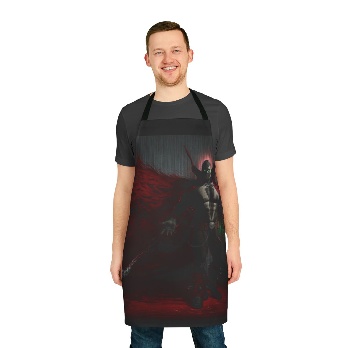 Spawn-themed fantasy apron for Mortal Kombat 11 fans